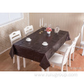 Embossed Beautiful Decoration PVC Tablecloth